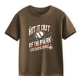 thumbnail image 4 of HIPYLO Little Girls Tops Tween Tops 12-14 Girls Trendy Baby Clothes for Girls 2t Tshirts Boys Size Large Shirts White Undershirts Boys Kids Red Shirt 2t Shirts Boys Shirts 10-12 Girls Green Shirt, 4 of 7