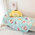thumbnail image 3 of Kuromi My Melody-Manta de almohada de felpa suave y cómoda, Kawaii cojín trasero para sofá, cama, oficina, siesta, 3 of 4
