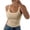 Beige0326I&17, variant on Ribbed Tank Tops for Women U Neck Sleeveless Spaghetti Strap Camisole Tops for Women Fitted Stretch Athletic Basic Women Undershirts Gray XXL