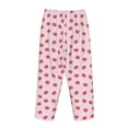 thumbnail image 5 of Naloa Cute Pig Nose Print Women’s Ultra-Soft Comfy Pajama Lounge Pants with Pockets & Drawstring, 5 of 8