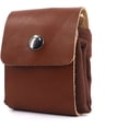 thumbnail image 1 of Leather Waxed Canvas Pouch,Outdoor Foraging Bag With Drawstring(Collapsible), Belt Bag For Rock Collecting,Picking Up Shells,Mushroom Hunting,Fruit,Vegetables Harvesting Bag, 1 of 8