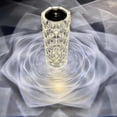 thumbnail image 4 of Lámpara De Mesa De Cristal Lámpara De Noche Lámpara De Noche De Cristal [Yuexinghui] Propiedad Intelectual Sin Procesar Cristal Diamante USB Recargable Noche Luz Táctil Tres ANGGREK Otros, 4 of 8