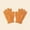 Orange, variant on Winter Kids Gloves Fluffy Warm Kids Mittens Girls Knit Gloves for Ages 4-8 Years Boys