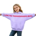 thumbnail image 3 of Byoo Tween Boy Letter Print Hooded Sweatshirt Long SleeveCasual Pullover Hoodie with Pocket Outdoor Soft Pullover Top, 3 of 6