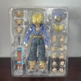 thumbnail image 4 of Figuras de acción de Dragon Ball Trunks, modelo de colección SHF Saiyan Trunks Boy de Future, juguete, regalo de cumpleaños, decoración, 4 of 5