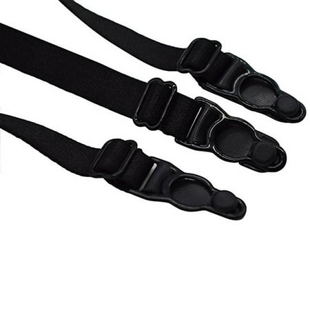 

Lingerie for Women 1 Pair Mens Adjustable Shirt Stay Garters Belt with Non-slip Locking Clamps Underwear