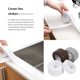 thumbnail image 5 of Inteprter Tira de calafateo para pared, cinta de sellado para baño, cocina, baño, borde de pared, resistente al agua, a prueba de moho, pegatina de Decoración del hogar Blanco S Inteprter HA000960-02, 5 of 6