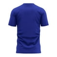 thumbnail image 4 of Hazbin Hotel Hombres Camiseta Texto Gráfico Piscina Impresión 3D Calle Casual Manga Corta Impreso Ropa Básica Azul/XL, 4 of 6
