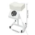 thumbnail image 4 of Nail Bench Manicure Chair Beauty Salon Spa Lift Stool Footrest W/Cleaning Fan, 4 of 5