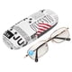 thumbnail image 1 of Gafas de lectura unisex de metal para aliviar la fatiga visual, antirayos azules, para presbicia (+300 dorados), 1 of 14