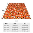 thumbnail image 3 of Pofeuu Funny corn spider web Print Ultra-Soft Micro Fleece Blanket,for Bed Or Sofa,All Season Throw Blankets Flannel Blanket-80"x60", 3 of 7