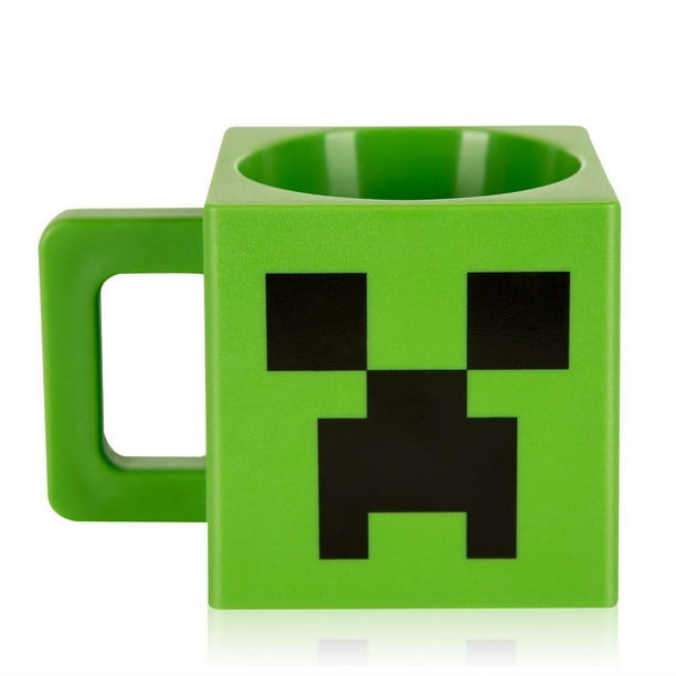 Minecraft Tasse en Plastique pour Visage Grimpant