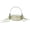 Off-White, variant on Nieyigj Hand Woven Flower Girl Basket Romantic Elegant Lightweight Wedding Petals Basket for Bride Fruit Basket Decorative Object with Lace Satin Details Beige 12.6 inches / 32 cm Length