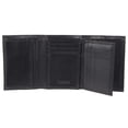 thumbnail image 2 of Cartera Kenneth Cole Reaction RFID de piel auténtica negra, 2 of 6