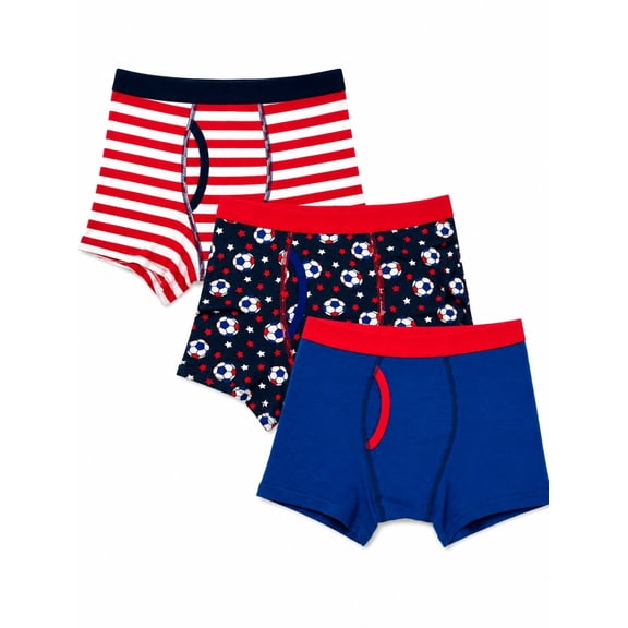 Ways to Celebrate Boys 4th of July Boxer Briefs, 3-Pack