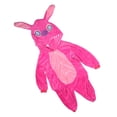 thumbnail image 3 of Pijamas de una pieza con forma de animal de dibujos animados, botón con cremallera, suave, de una pieza, con capucha, tela para dormir de felpa, color rojo rosa, tamaño libre, 3 of 14