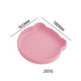 thumbnail image 3 of OUSITAID Silicone Baby Toddler Plates  Bear Shape  Edge Design Plates for Kids Elementary Schooler, 3 of 3