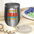 thumbnail image 2 of Funny Sassy I Can Keep My Shout but You Can Read the Subtitles on My Face Quote, Stainless Steel 12oz Wine Tumbler, 2 of 5