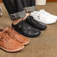 thumbnail image 2 of PLERISE Men's Minimalist Barefoot Sneakers, Lightweight Wide Toe Walking and Running Shoes with Flexible Sole for Gym, Travel, Outdoor Sports, and Everyday Comfort, 2 of 9