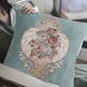 thumbnail image 4 of Paquete de 45 cm de ancho y 17,7 pulgadas de ancho con estampado floral europeo para sofá, coche, dormitorio, respaldo y fundas de almohada., 4 of 6