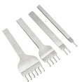 thumbnail image 1 of Hole Chisel,4 Pcs Hole Chisel Stitching Chisel Prong Chisel Sturdy Construction, 1 of 9