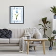 thumbnail image 3 of Stupell Industries Cottage Single Blue Tulip Stripes Black Floating Frame Canvas Art, 17 x 21, by Nan, 3 of 8