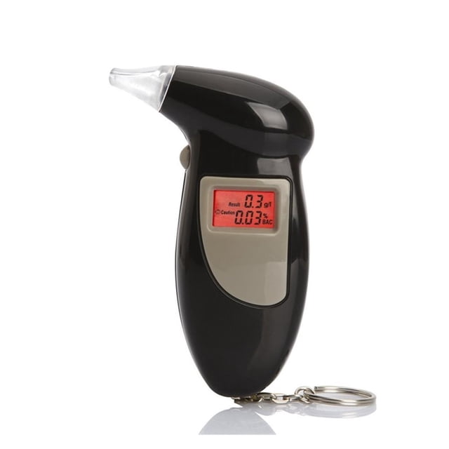 Backlight Display Professional LCD Alcohol Tester Digital Quick Response Alcohol Detector ,Diversified and Thoughtful