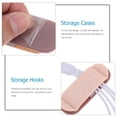 thumbnail image 5 of COSMOBETTY 8Pcs Cable Clip Wire Holders for Cables Pink ABS 1.6x0.39x0.39in, 5 of 8