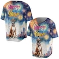 thumbnail image 3 of Happy New Year with Boxer Fireworks Holiday Xmas Winter 2025 All Over Print 3D Baseball Shirt Boxers Dog Lover Gifts Idea Softball Sport - 00025, 3 of 6