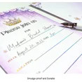 thumbnail image 5 of Cheerland Floral Crown Invitations - Lavender, 12 Set, 5 of 7