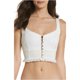 thumbnail image 2 of Free People Here I Go Bralette para mujer, blanco, grande Free People Bralette, 2 of 2