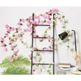 thumbnail image 4 of Dalrosia 5PCS Artificial Cherry Blossom Flower Vines Artificial Flowers for Outdoors Hanging Silk Flowers Garland for Wedding Party Home Bedroom Decor, 4 of 7