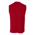 thumbnail image 2 of Pack of 3 A4 Men's Cooling Performance Muscle Tank, Cardinal, M, 2 of 2