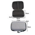 thumbnail image 3 of Lttoisl Étui de Transport de Voyage pour Console de Jeu Portable à Main, Sac de Rangement Rigide en EVA pour R35S R36S, Coque de Protection Antichoc, Noir Gris, 3 of 8