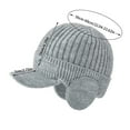 thumbnail image 3 of Baqcunre Beanies Hats Men, Elastic Warm Knitted Hat Winter Hat Mens Thickened Wool Hat Outdoor Warm Knitted Hat In Autumn And Winter, Beanie for Women, Baby Beanie, 3 of 7