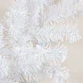 thumbnail image 2 of Northlight Pre-Lit Battery Operated White Artificial Christmas Garland - 9' x 10" - LED Multi Lights, 2 of 3