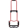 thumbnail image 3 of munirater 330LB Folding Heavy-Duty Stair-Climber Hand Truck Dolly Cart with Telescoping Handle Portable Climber Trolley for Home Moving, Warehouse, Airport Luggage, 3 of 7