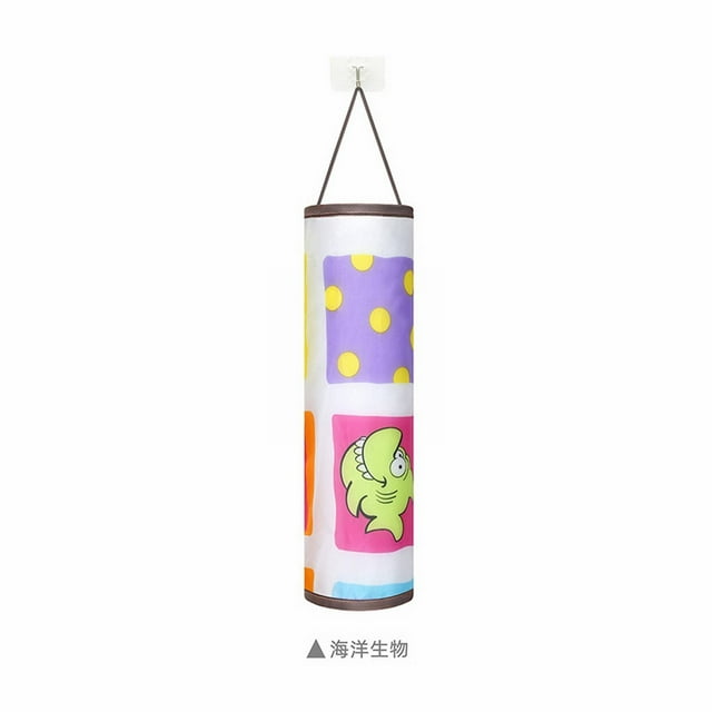 Hanging Wall Storage Organizer for Kitchen Bags and Shopping Dispenser Holder