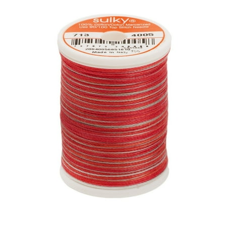 - Blendables Thread for Sewing, 330-Yard, Strawberry Daiquiri, Snap Spool. 100% Long Staple Matte Finish By Sulky
