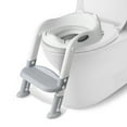thumbnail image 1 of Kids Toilet Potty Training Seat with Step Stool Ladder, Handles and Splash Guard, Toddler Training Toilet Potty Chair, 1 of 7
