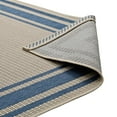 thumbnail image 4 of Modway Rim Solid Border 8 x 10 Foot Indoor I Outdoor Area Rug, Blue/Beige, 4 of 9