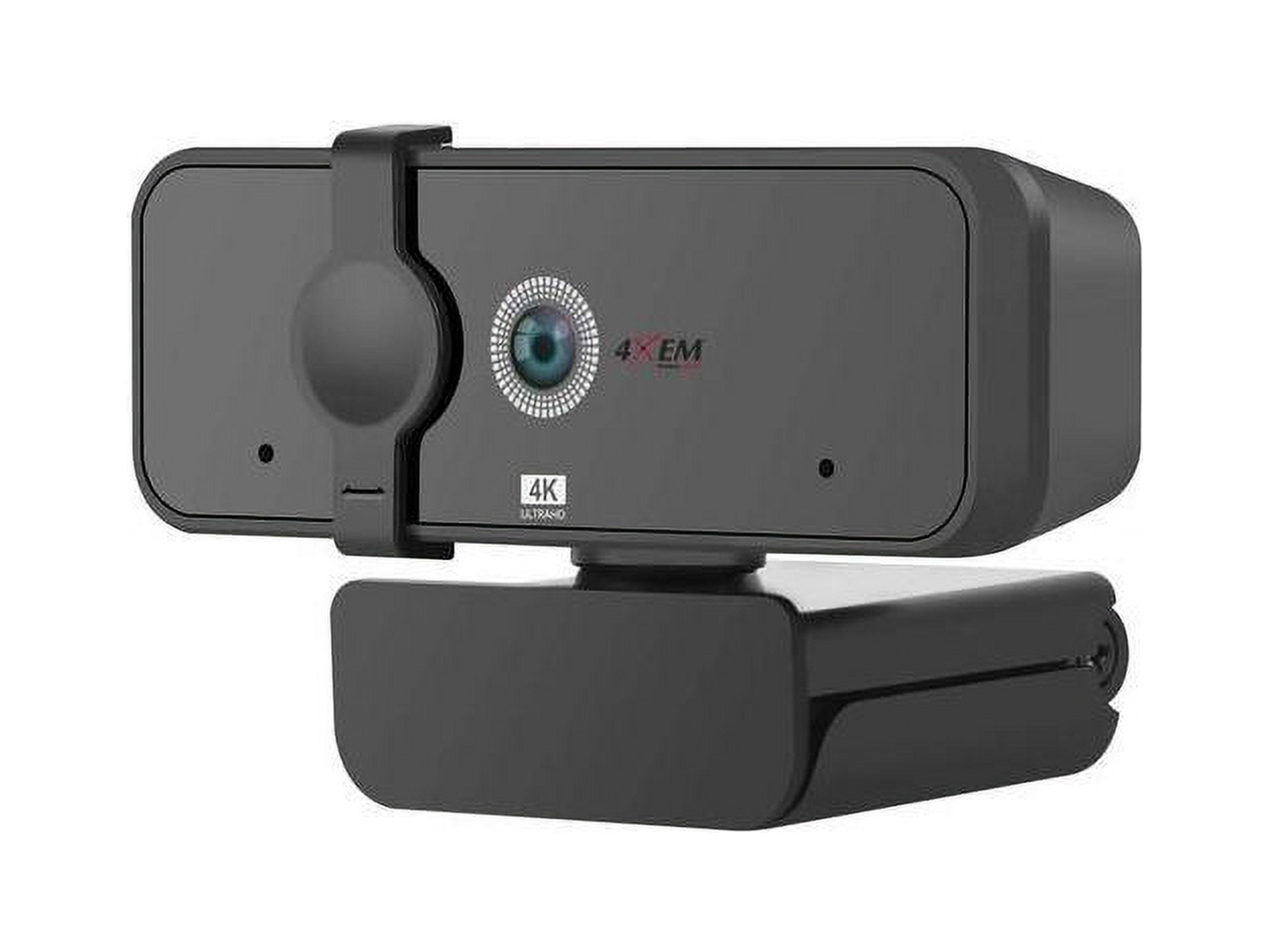 4XEM Webcam - 3 Megapixel - 30 fps - Black - USB 2.0 Type A (4xwebcam1080p)