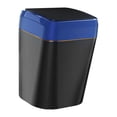thumbnail image 3 of GUOOL Bathroom Trash Cans with Lids 12L Waterproof Rechargeable Toilet Touchless Trash black, 3 of 9