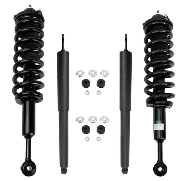 TRQ Front Complete Struts & Rear Shocks Fits 2016-2020 Toyota Tacoma SKA42939
