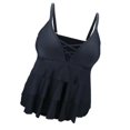 thumbnail image 3 of Tankini de dos piezas Yuyangstore mujer parte superior calzoncillos Traje de baño inferior talla grande XL SG, 3 of 8
