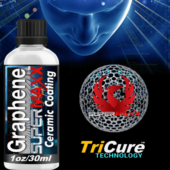 CERAMIC CAR COATING "10 YEAR TRICURE PROTECTION" POLYSILAZANE GRAPHENE 2K HYBRID