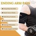 thumbnail image 3 of Aparato ortopédico para tendinitis de bíceps ITHW (compresión de cobre en la parte superior del brazo), 3 of 5