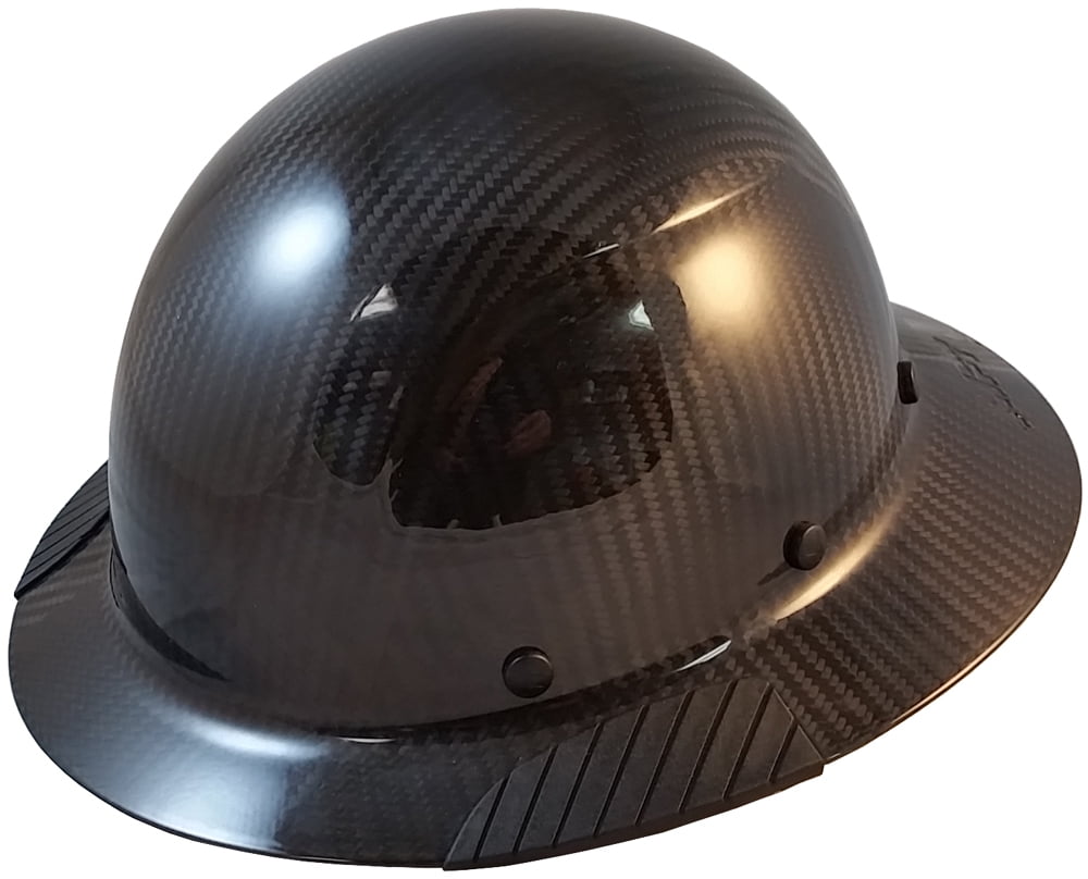 Lift Safety - DAX Actual Carbon Fiber Material Hard Hat - Full Brim