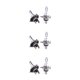 thumbnail image 1 of Kenally 2 paquetes de bombillas LED para faros delanteros, haz alto/bajo, 35 W, 4000 lm, 8000 K, azul hielo Type1 NO1, 1 of 1
