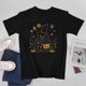 thumbnail image 4 of Pumpkin with witch hat T-shirt Halloween T-shirt Funny shirt Unisex Tees, 4 of 5